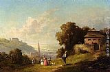 Country Paintings - A Family Outing In The Country Side by Willy Moralt